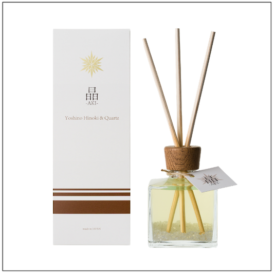 晶 -AKI-[リードディフューザー]ライム 本体 210ml
